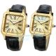 TW Factory Replica Cartier Santos-Dumont Yellow Gold Couple Watches (4)_th.jpg